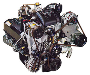 7.3L Power Stroke diesel engine
