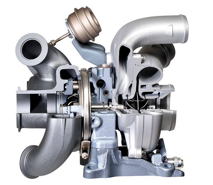 6.7L Power Stroke SST DualBoost turbocharger