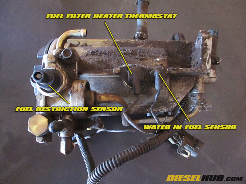 7.3L Power Stroke Fuel Filter Housing Rebuild Procedures fuel filter heater water seperator 91 7 3 