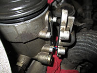 Installing blue spring into fuel pressure regulator